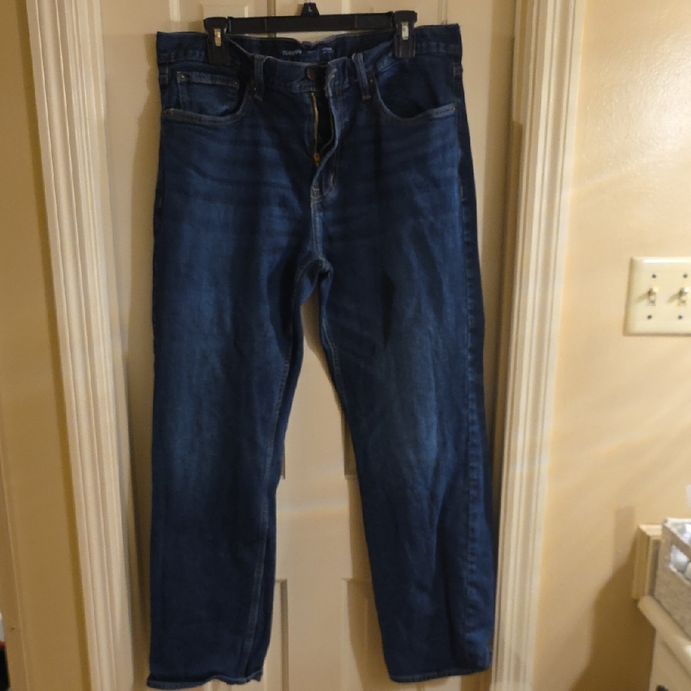 Old Navy Men's Classic Blue Relaxed Jeans Like New